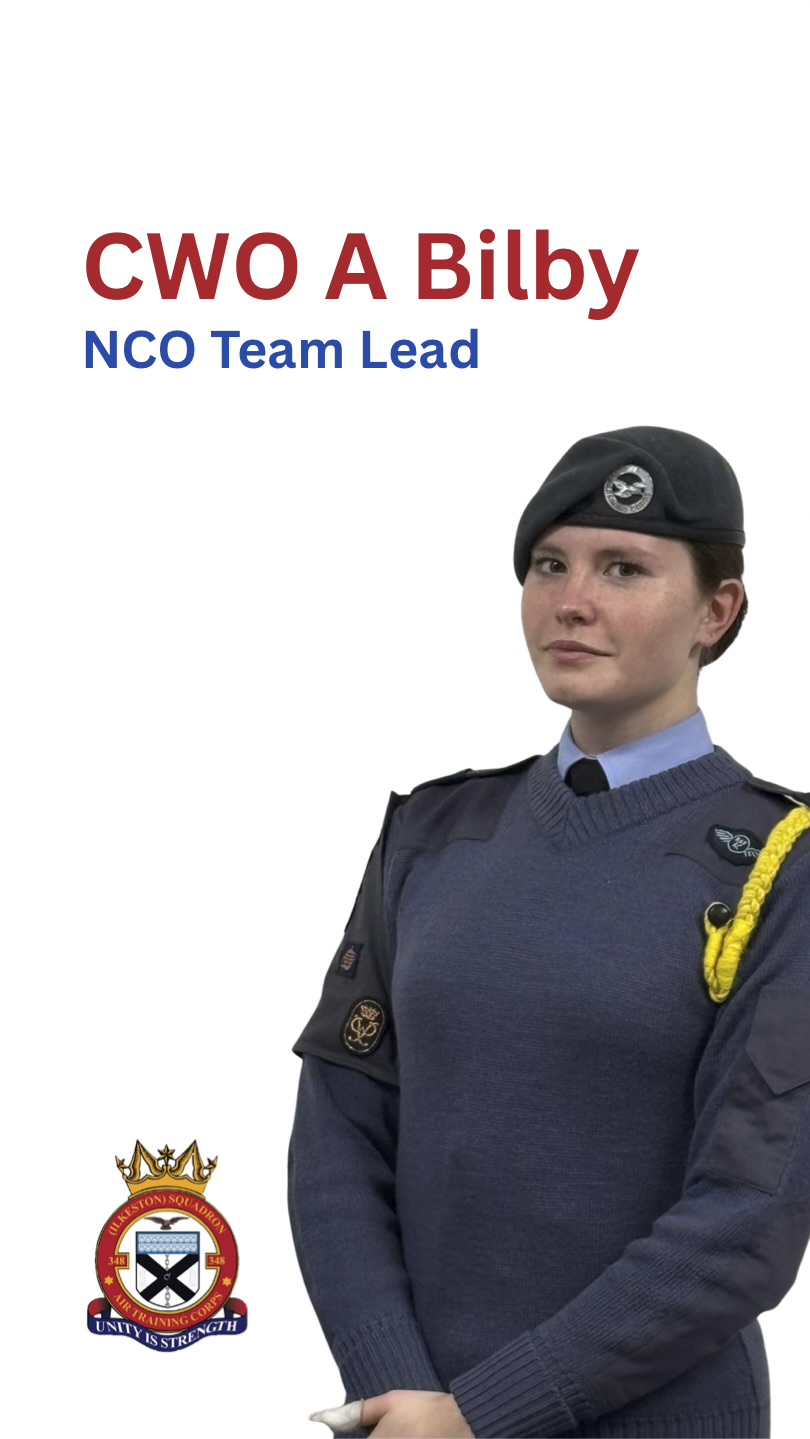 Cadet Warrant Officer A Bilby