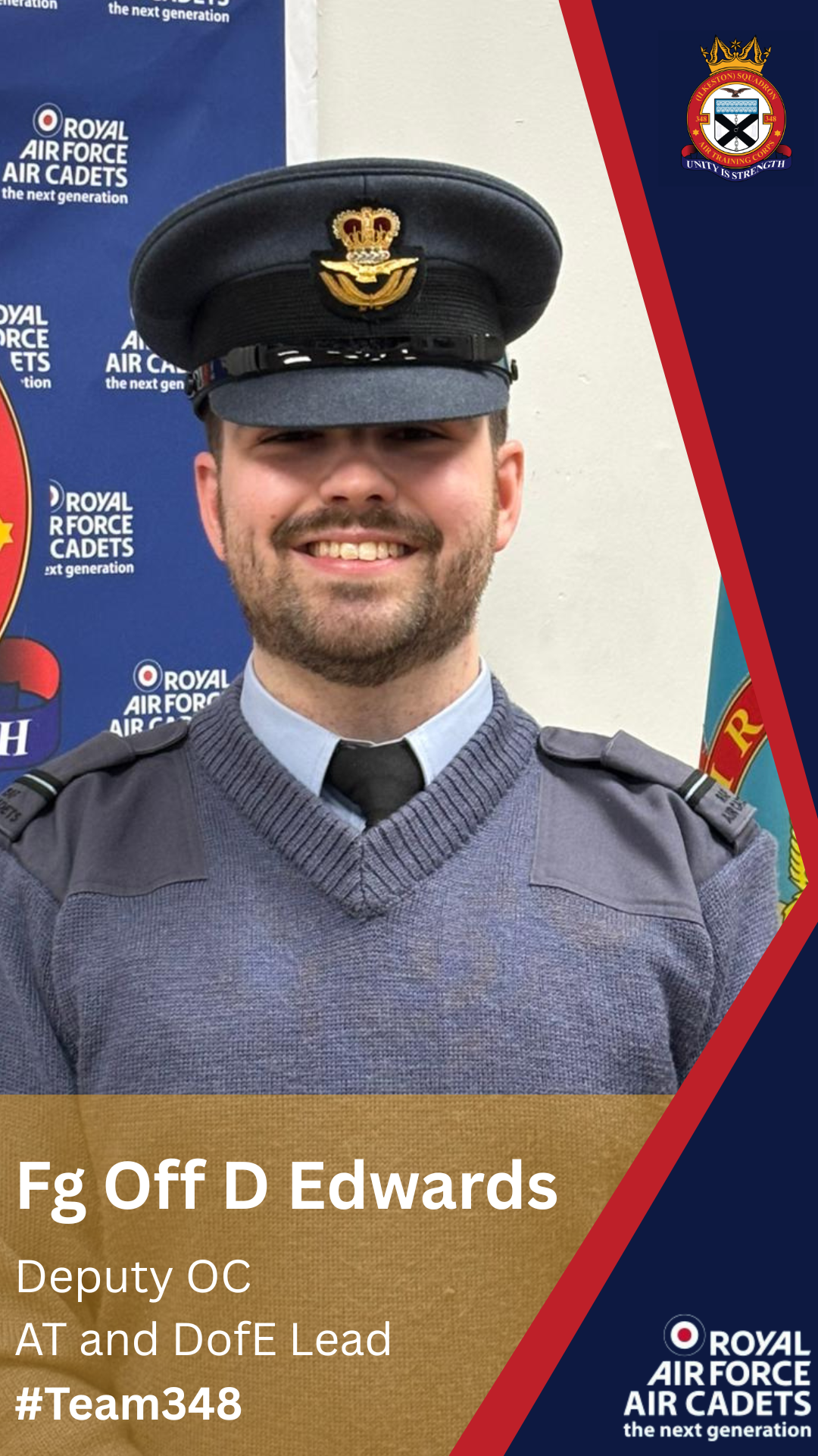 Flying Officer D Edwards